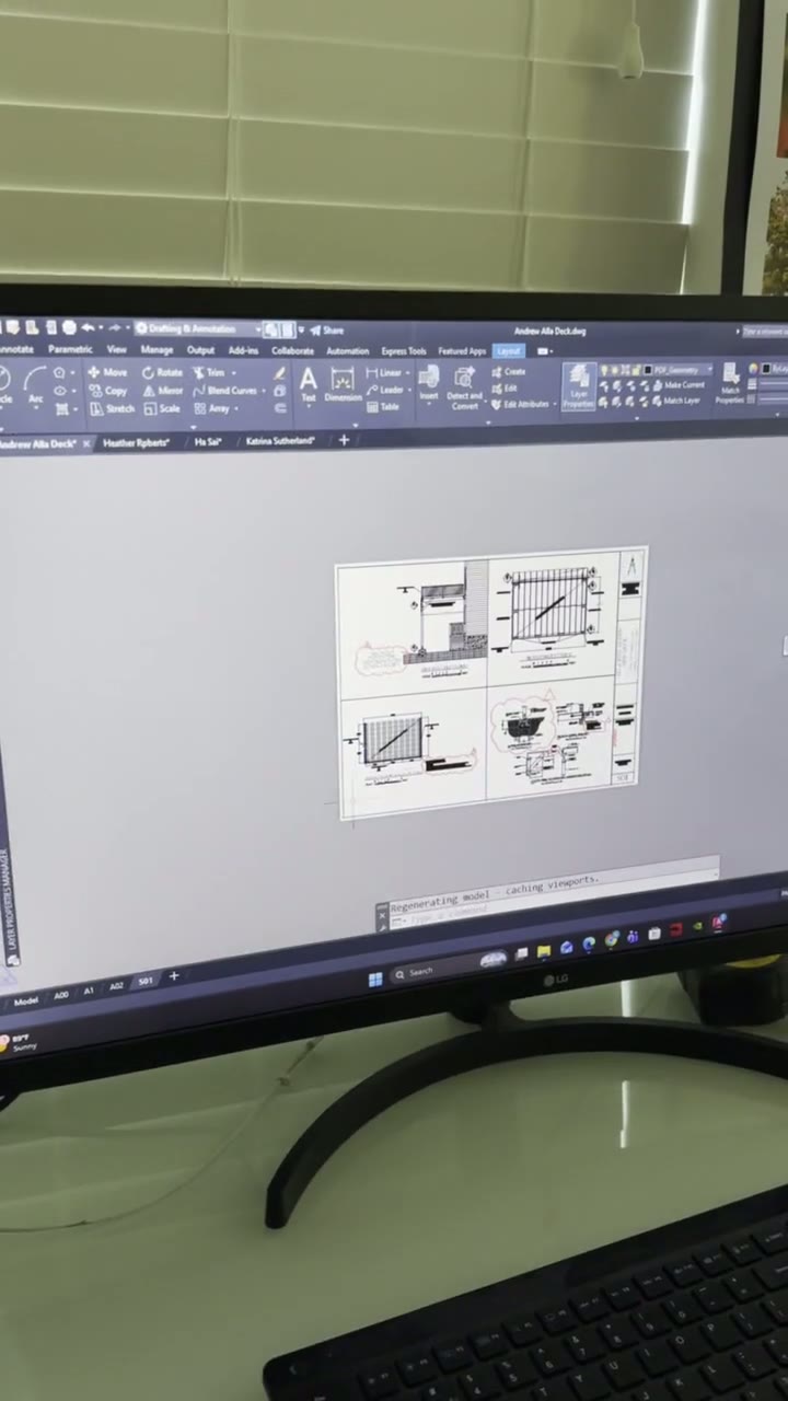 Architectural project walkthrough