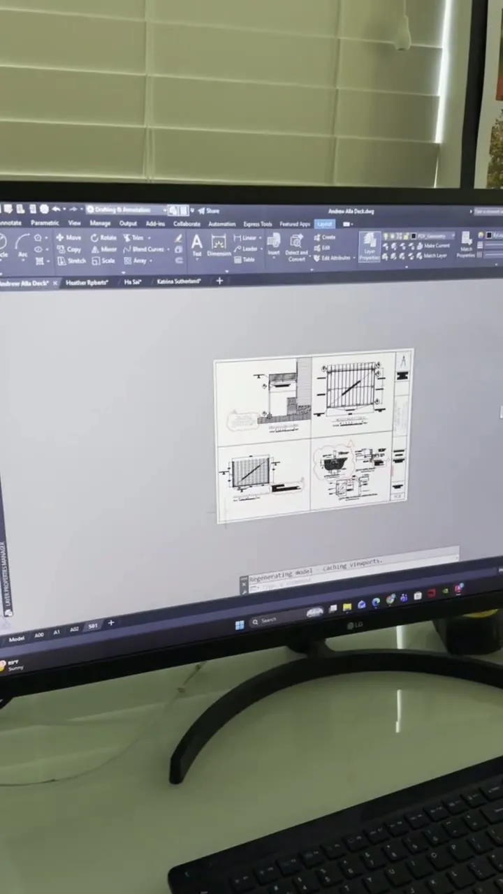 Architectural project walkthrough